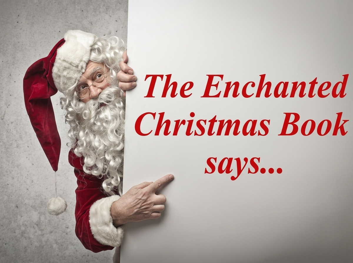 The Enchanted Christmas Book - What would it say to you