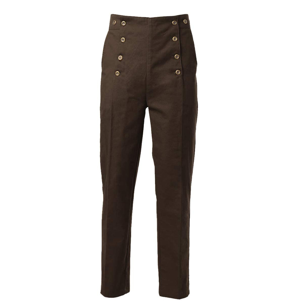 BPURB Mens Victorian Pants Cosplay Costume Steampunk Gothic Pants Trousers