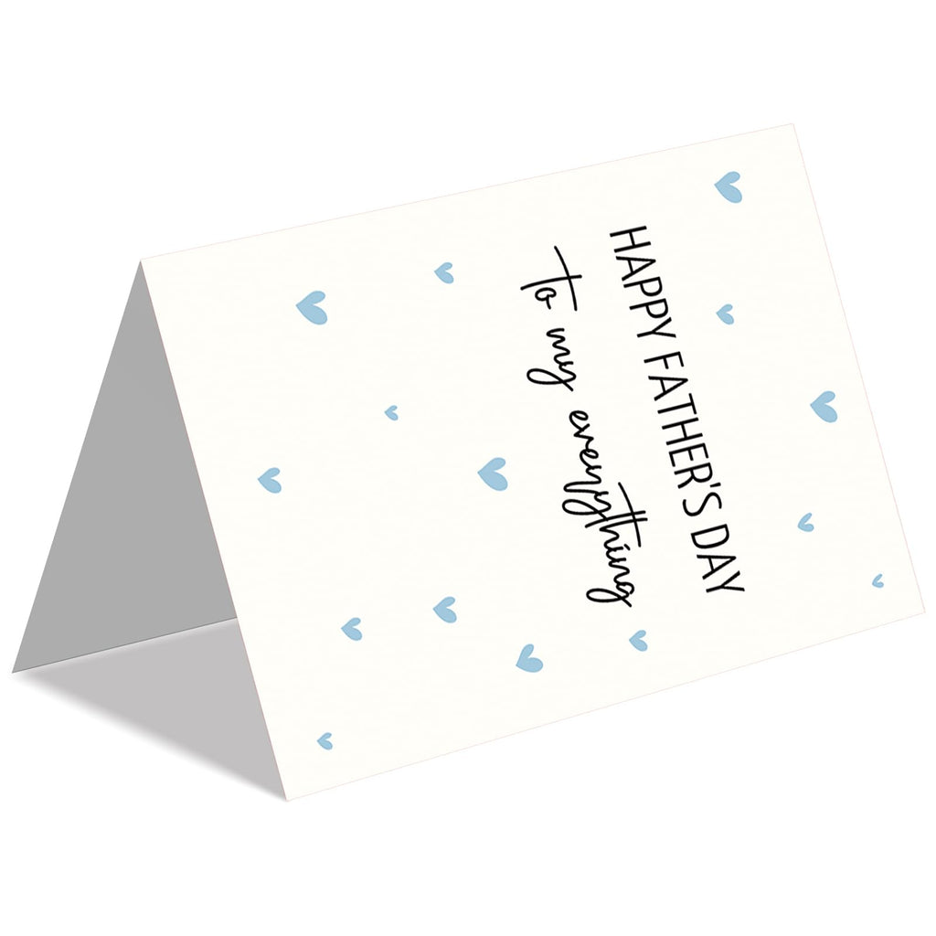 IDU Fathers Day Card, Funny Fathers Day Cards Gifts Decorations for Dad from Daughter, Happy Father's Day Cards Gifts Ideas with Envelope, Cute Humor Like Father Like Daughter Card