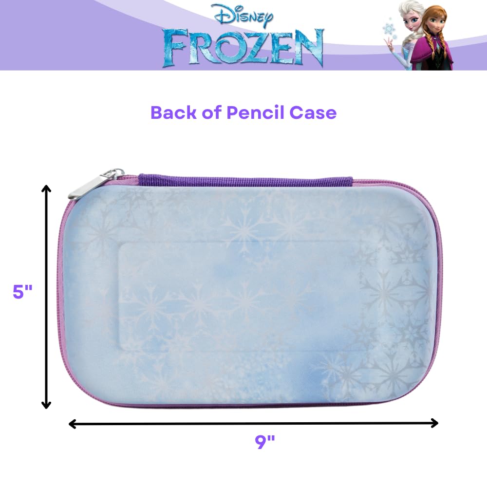 Innovative Designs Barbie Pencil Case Set with Stickers and Gel Pens for Kids, Molded with Zip Closure, Pink