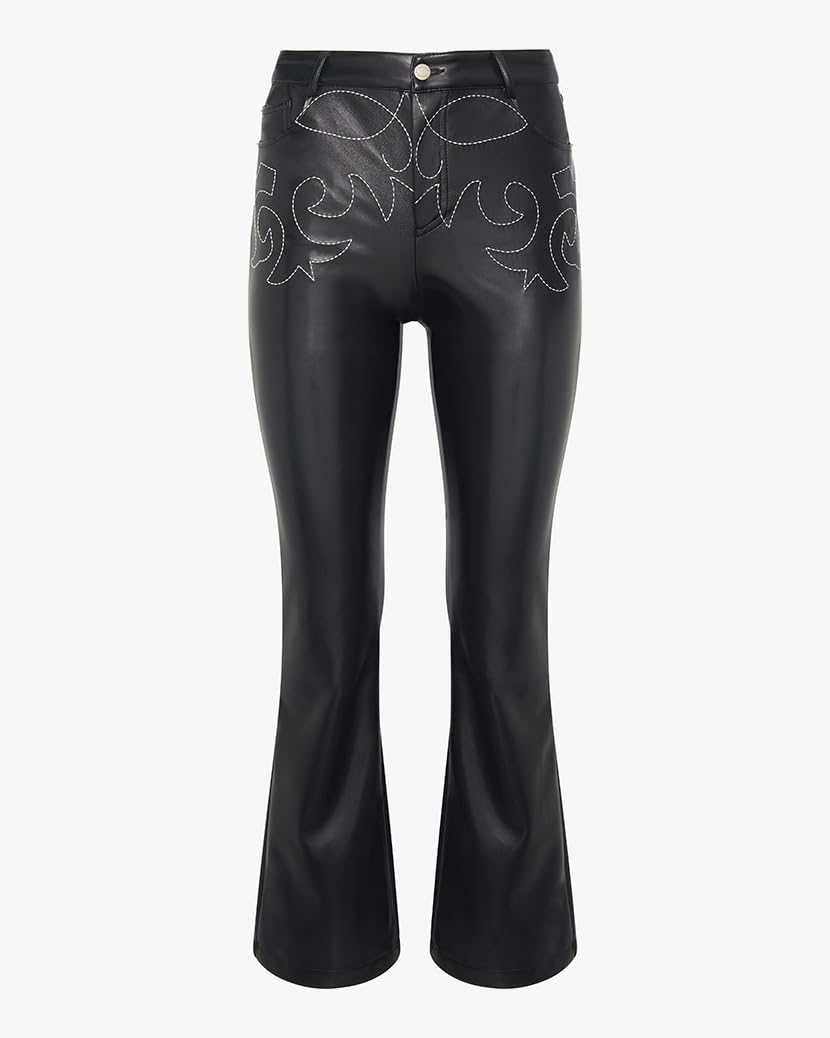 WEWOREWHAT Women's Low Rise Western Pant