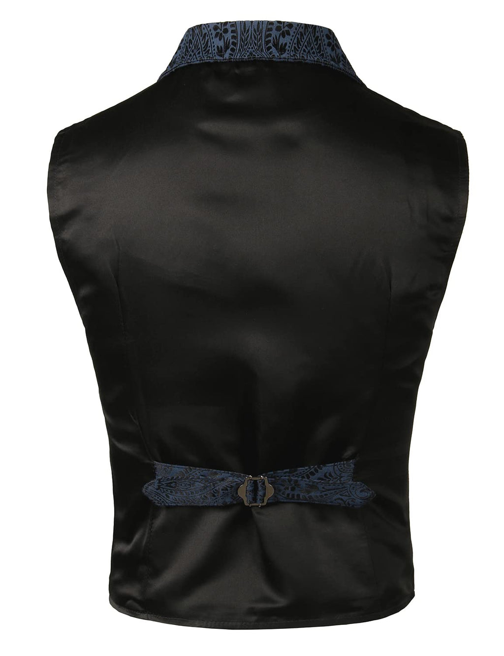 VATPAVE Mens Victorian Suit Vest Steampunk Gothic Waistcoat