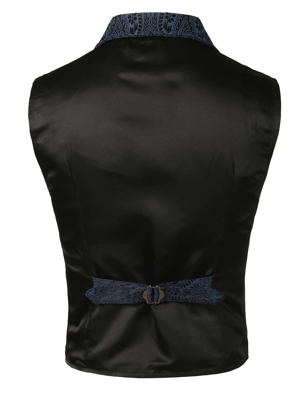VATPAVE Mens Victorian Suit Vest Steampunk Gothic Waistcoat