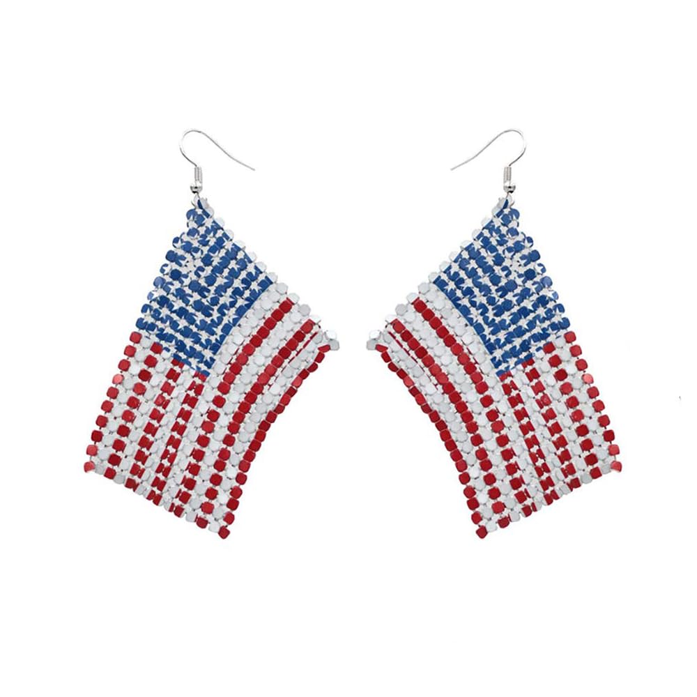 Halloween, Christmas, 4th of July Patriotic Earrings, Holiday Earrings Independence Day Stud Dangle Drop Earrings Hook Fashion Jewelry Gift for Women
