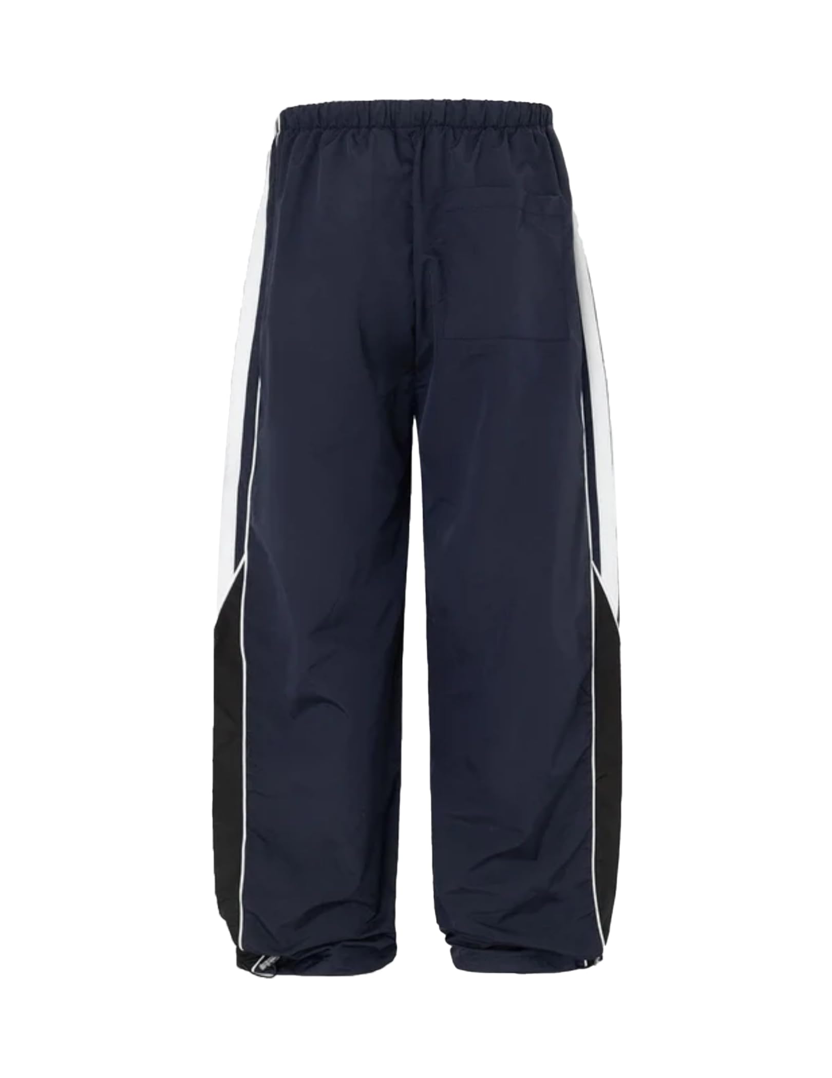 Aelfric Eden Womens Embroidery Patchwork Striped Track Pants Unisex Baggy Sweatpants Wide Leg Drawstring Y2K Pants