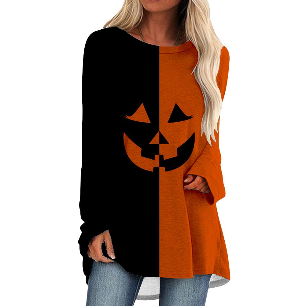 Womens Long Tunics or Tops to Wear with Leggings Short/Long Sleeve Blouses Shirts