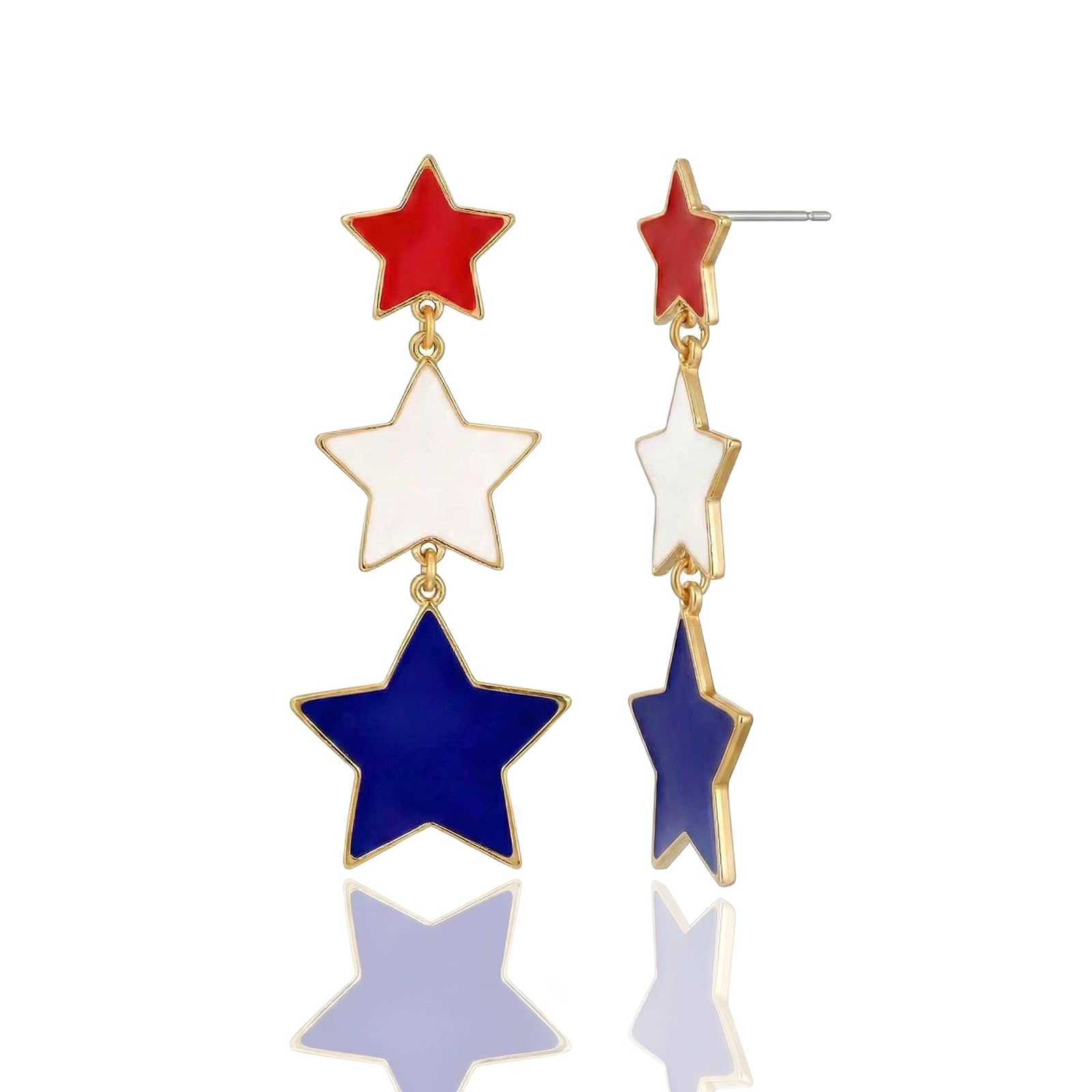 Halloween, Christmas, 4th of July Patriotic Earrings, Holiday Earrings Independence Day Stud Dangle Drop Earrings Hook Fashion Jewelry Gift for Women