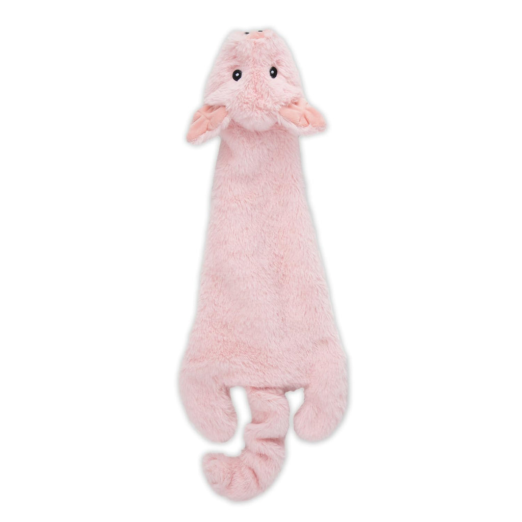 Best Pet Supplies Squeaky Dog Toys with Soft Durable Fabric for Small, Medium and Large Pets Interactive Toy for Indoor Play, Supports Active Biting and Play - 4 Figures, Small