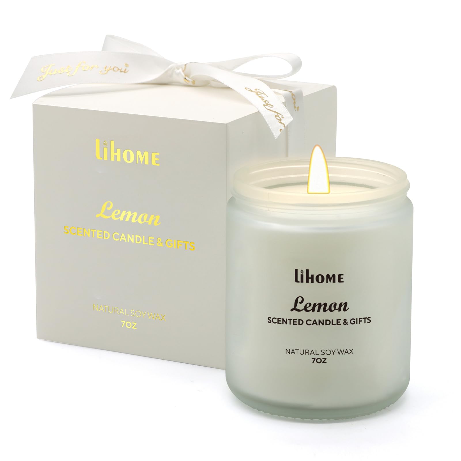 Christmas Candles - Christmas Gifts for Women, Aromatherapy Candle for Home Scented, Natural Soy Wax Vanilla Scented Candles