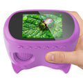 2-in-1 Kids Microscope Telescope, Temodu 2.0" 1000X Digital Microscope for Kids, HD Portable Education Telescope for Kids Birthday Festival Gift, Science Fun Toys for Children Age 4-12 (Yellow)