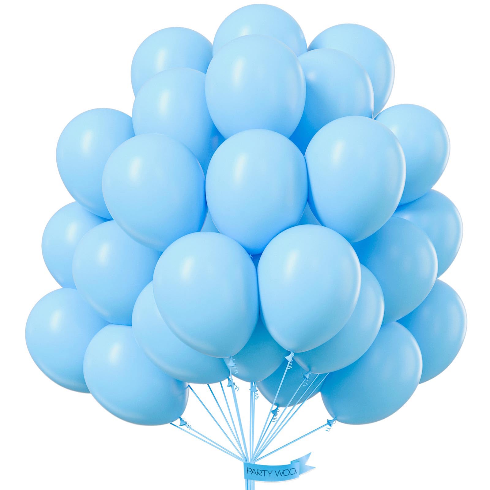 PartyWoo Metallic Green Balloons 50pcs 12 Inch Metallic Apple Green Latex Helium Balloons for Graduation Spring Forest Summer Wedding Engagement Baby Shower Birthday Party Decorations Green-G121