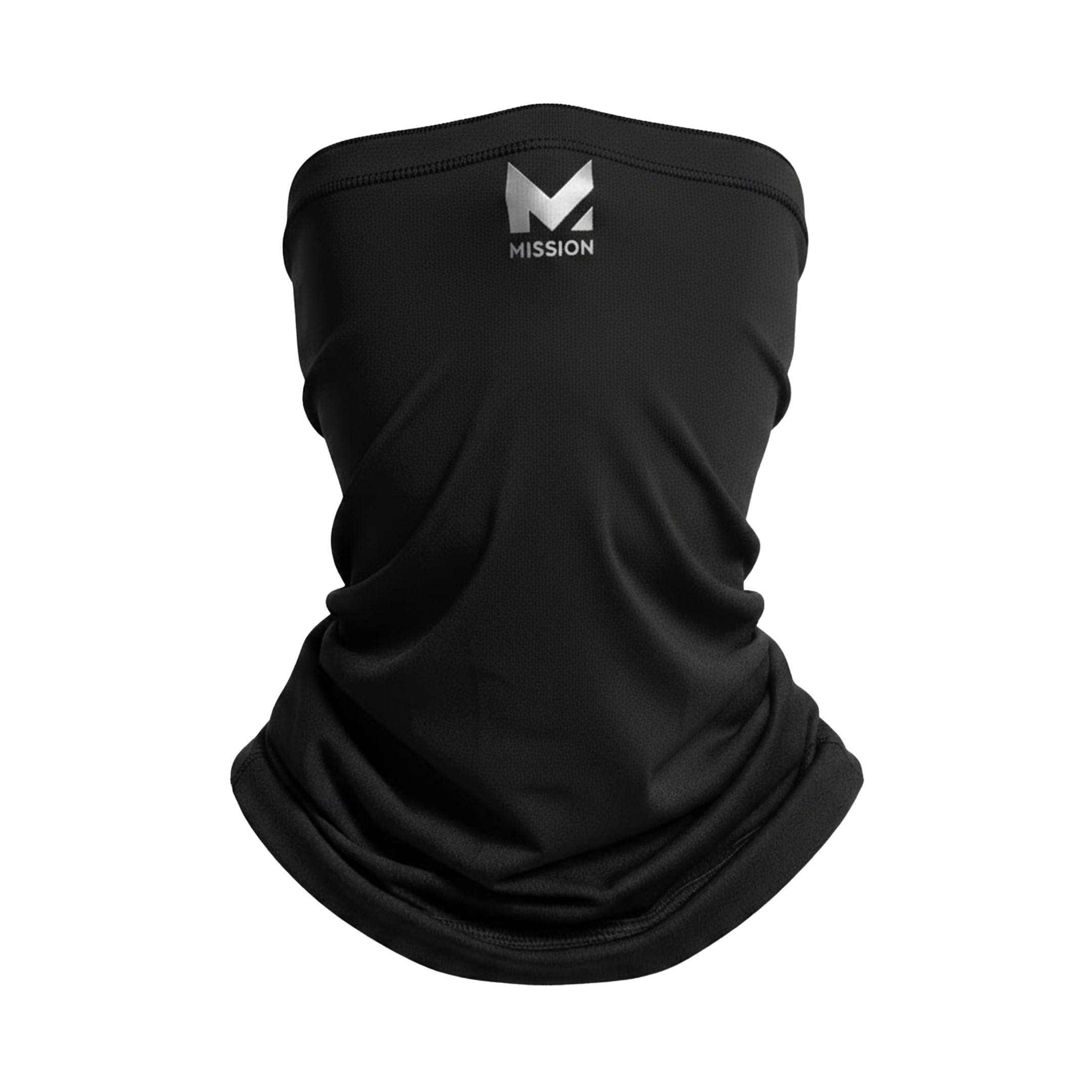 MISSION Multi-Use Neck Gaiter Face Mask for Ski & Outdoors, UPF 50, Breathable Lightweight Fabric