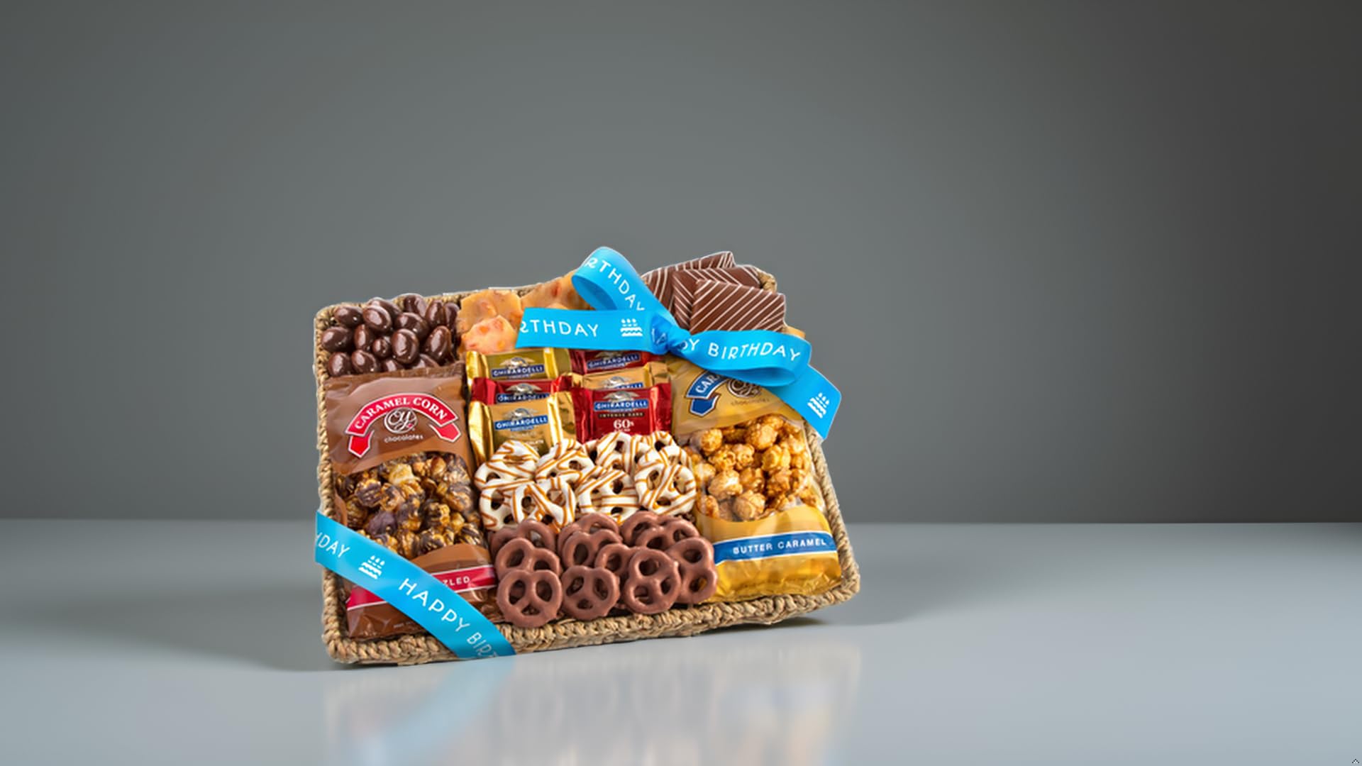 A Gift Inside Chocolate, Caramel and Crunch Grand Gift Basket