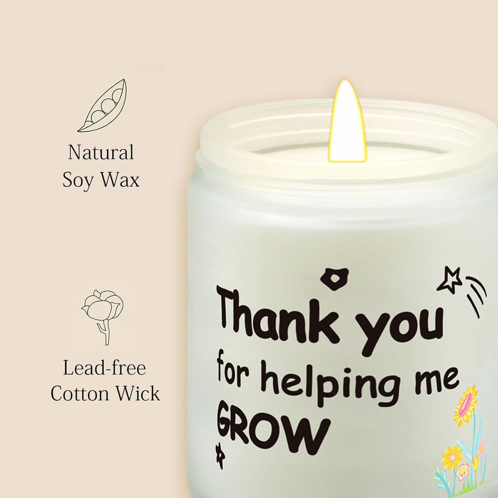 Christmas Candles - Christmas Gifts for Women, Aromatherapy Candle for Home Scented, Natural Soy Wax Vanilla Scented Candles