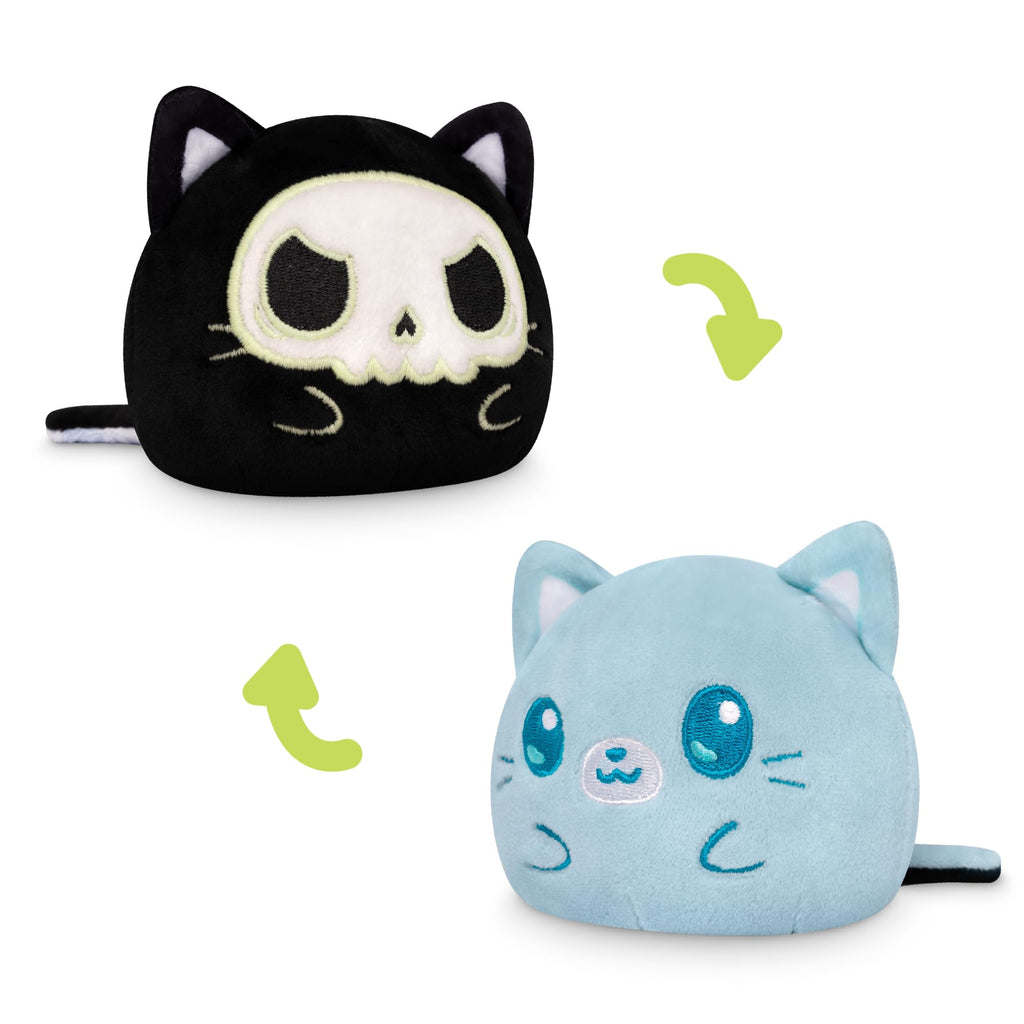 TeeTurtle Spooky Surprise Series Reversible Plushie Mystery Box - 3-Inch Mini Two-Sided Blind Box Plush with Embroidered Details - Cute Collectible Halloween Toy for Kids, Teens, and Adults