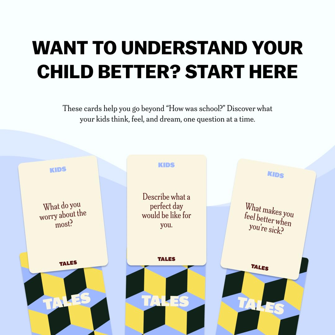 TALES 150 Life Story Interview Kit, Conversation Cards, for Grandparents, Parents, Families, Adults, Game Night, Road Trips, Dinner Table, Getting to Know You (New Edition)