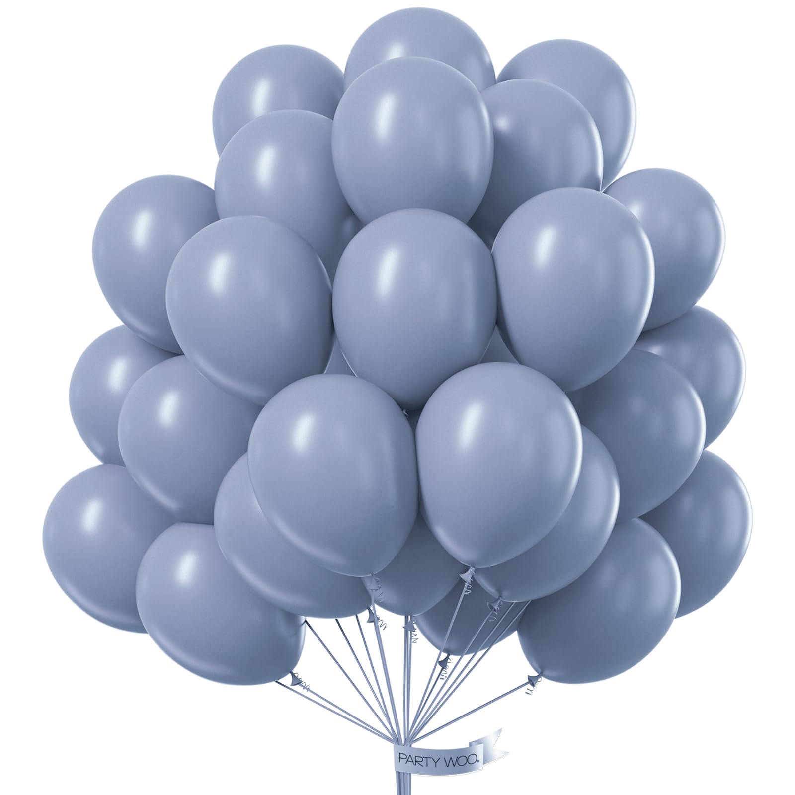PartyWoo Metallic Green Balloons 50pcs 12 Inch Metallic Apple Green Latex Helium Balloons for Graduation Spring Forest Summer Wedding Engagement Baby Shower Birthday Party Decorations Green-G121
