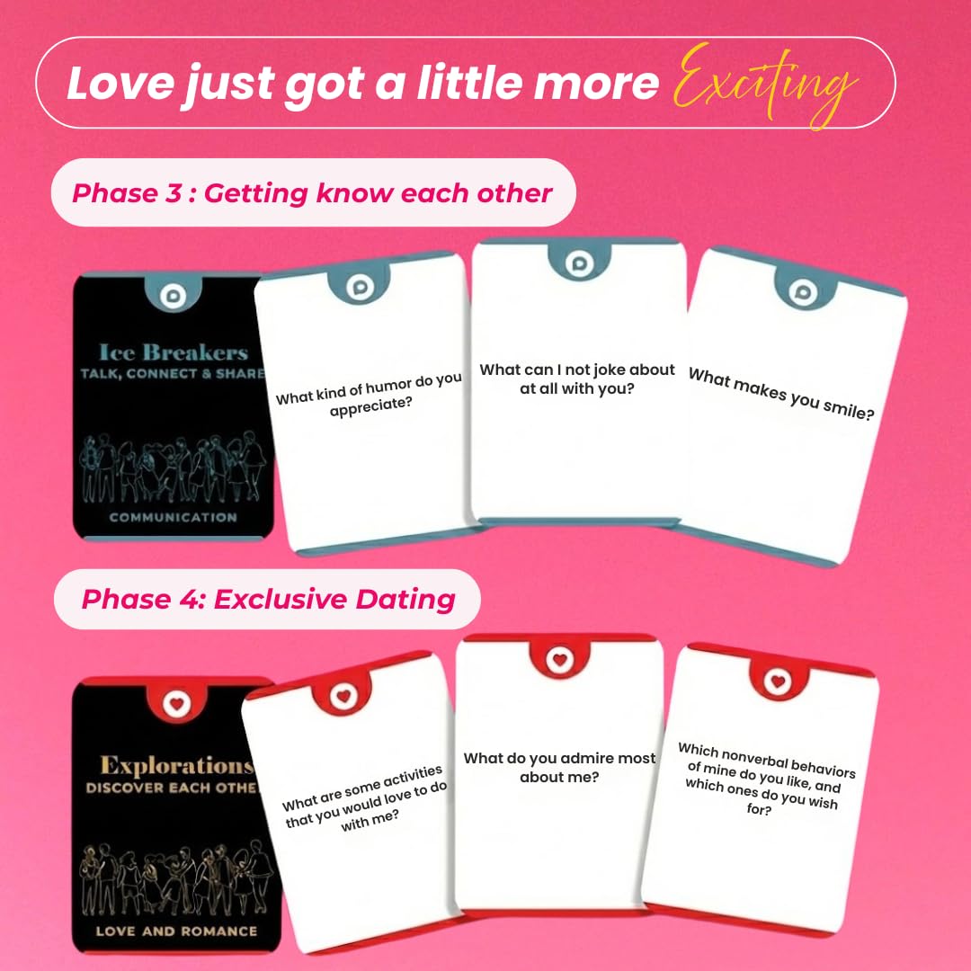Life Sutra Couple Reconnect 3 in 1 Game - 200 Classsic Conversation Cards, 100 Scratch Off Date Adventures and Endless Date Nights Combinations with The Couples Dice Game. Ideal Valentine's Gift
