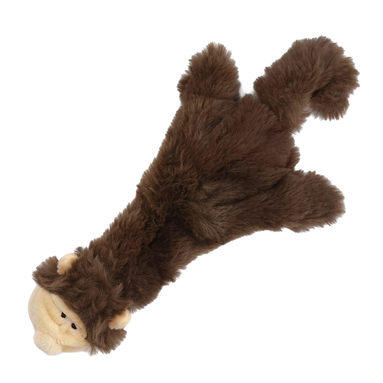Best Pet Supplies Squeaky Dog Toys with Soft Durable Fabric for Small, Medium and Large Pets Interactive Toy for Indoor Play, Supports Active Biting and Play - 4 Figures, Small