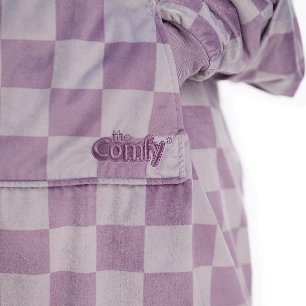 THE COMFY Original | From Shark Tank | Patented | Oversized Sherpa Wearable Blanket Hoodie| Gift for Women & Men | One Size