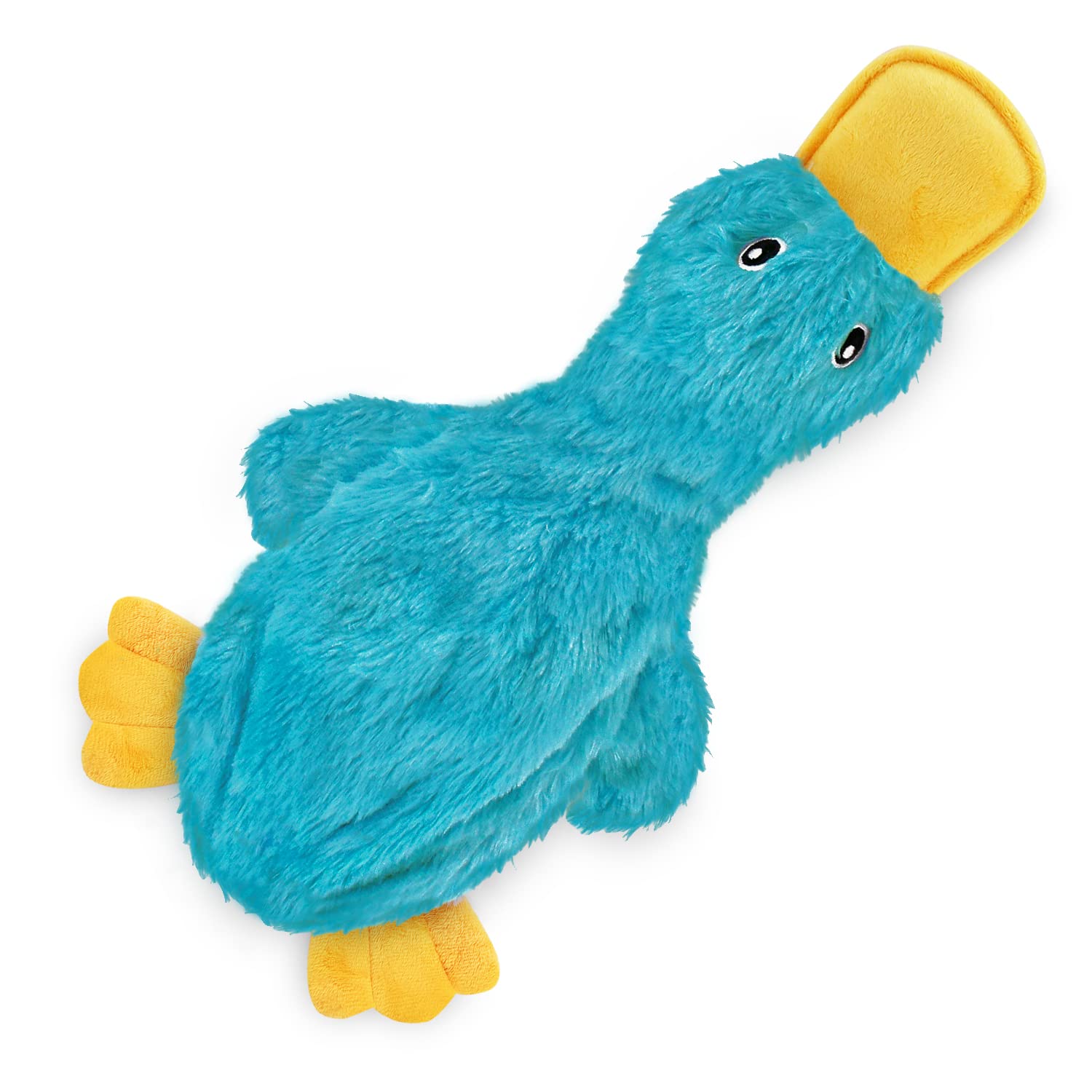 Best Pet Supplies Squeaky Dog Toys with Soft Durable Fabric for Small, Medium and Large Pets Interactive Toy for Indoor Play, Supports Active Biting and Play - 4 Figures, Small