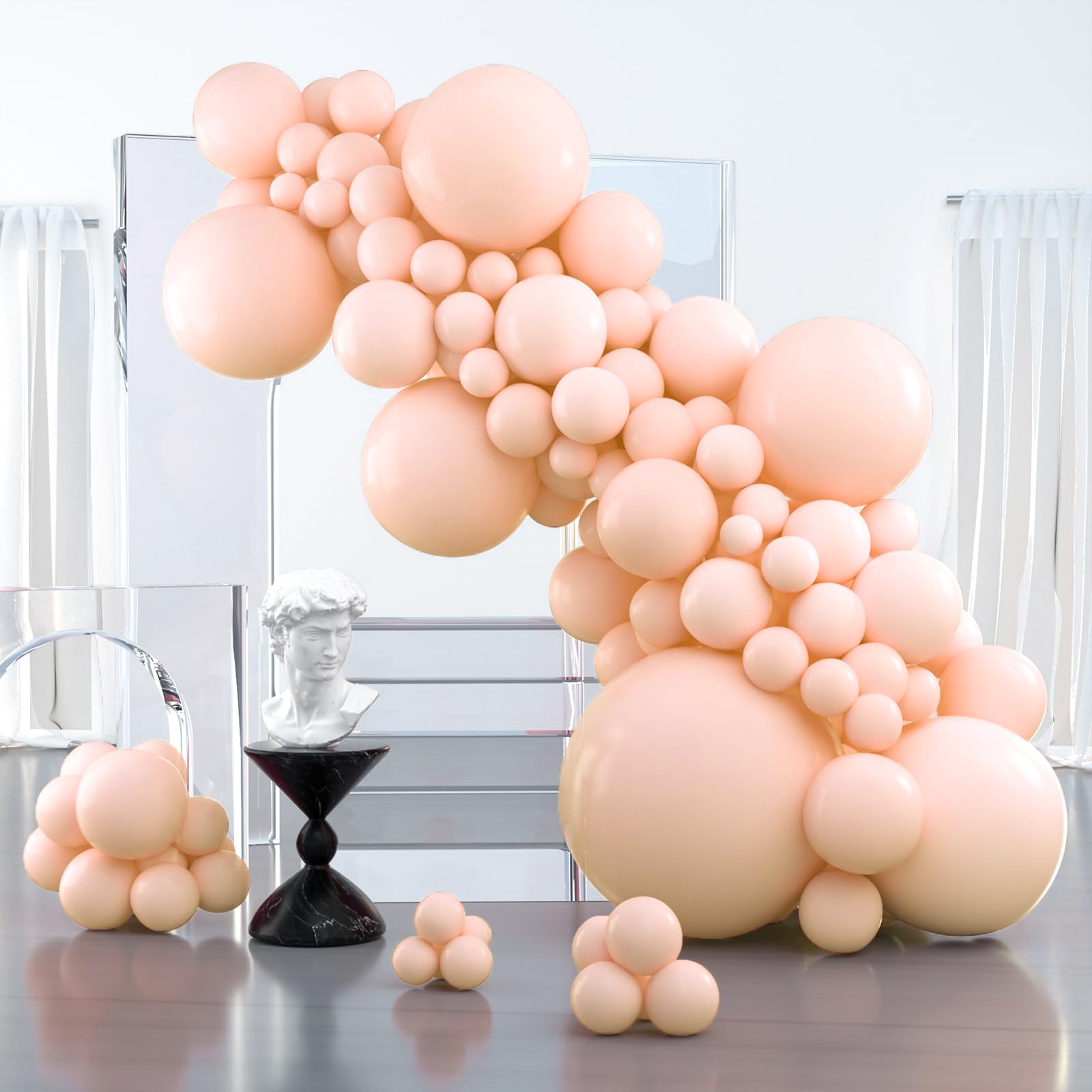 PartyWoo Gold Balloons 100pcs 12 Inch Gold Latex Helium Balloons for Birthday Wedding Anniversary Baby Shower Graduation Bachelorette Retirement Engagement Tea Casino Disco Party Decorations Gold-G101