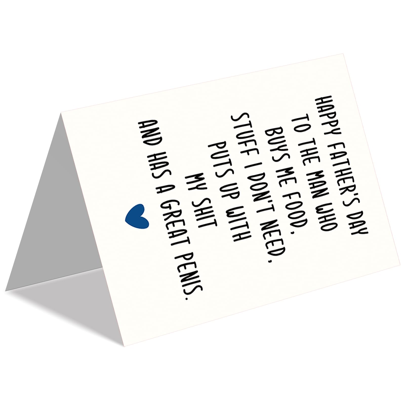 IDU Fathers Day Card, Funny Fathers Day Cards Gifts Decorations for Dad from Daughter, Happy Father's Day Cards Gifts Ideas with Envelope, Cute Humor Like Father Like Daughter Card