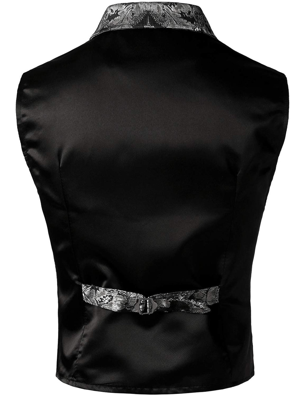 VATPAVE Mens Victorian Suit Vest Steampunk Gothic Waistcoat