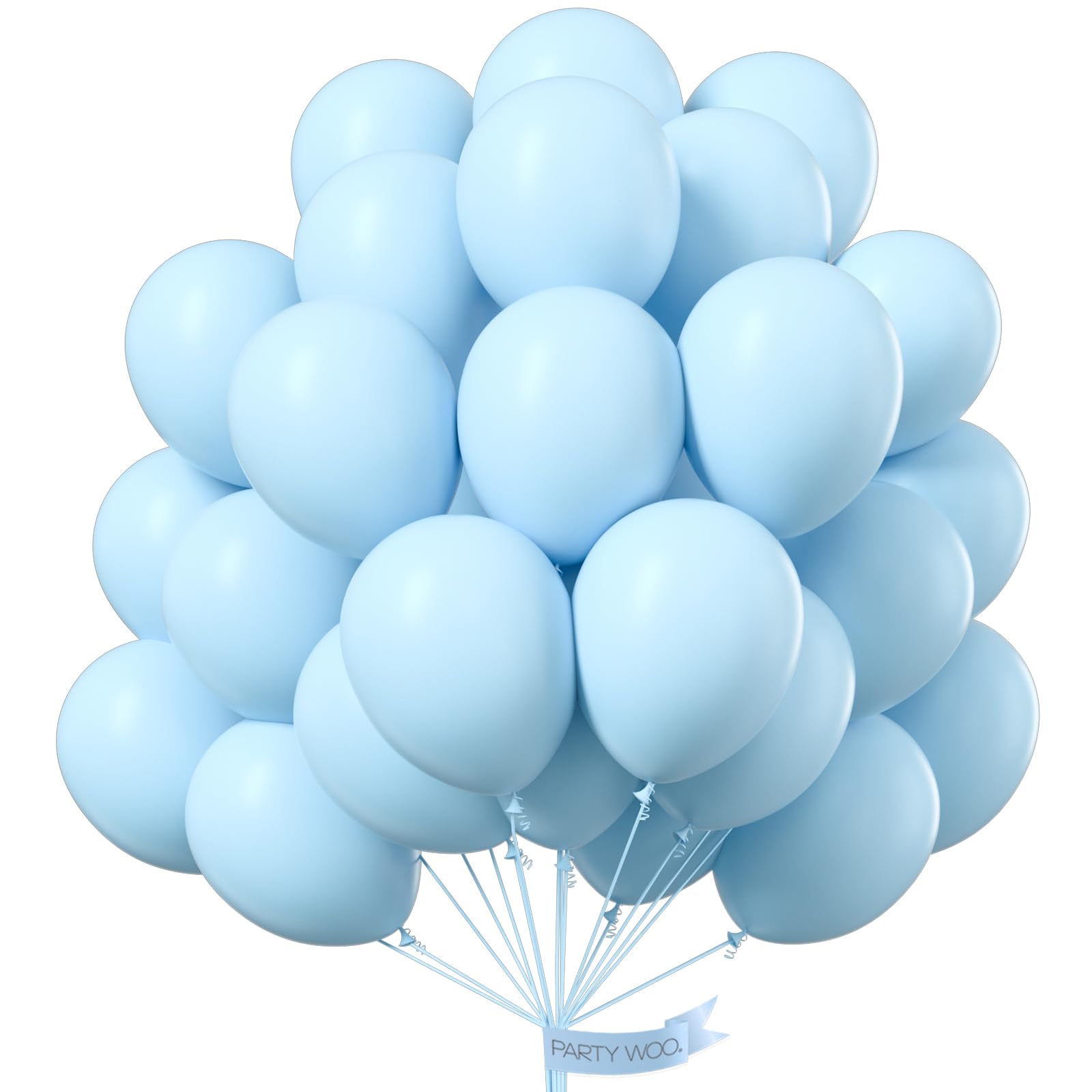 PartyWoo Metallic Green Balloons 50pcs 12 Inch Metallic Apple Green Latex Helium Balloons for Graduation Spring Forest Summer Wedding Engagement Baby Shower Birthday Party Decorations Green-G121