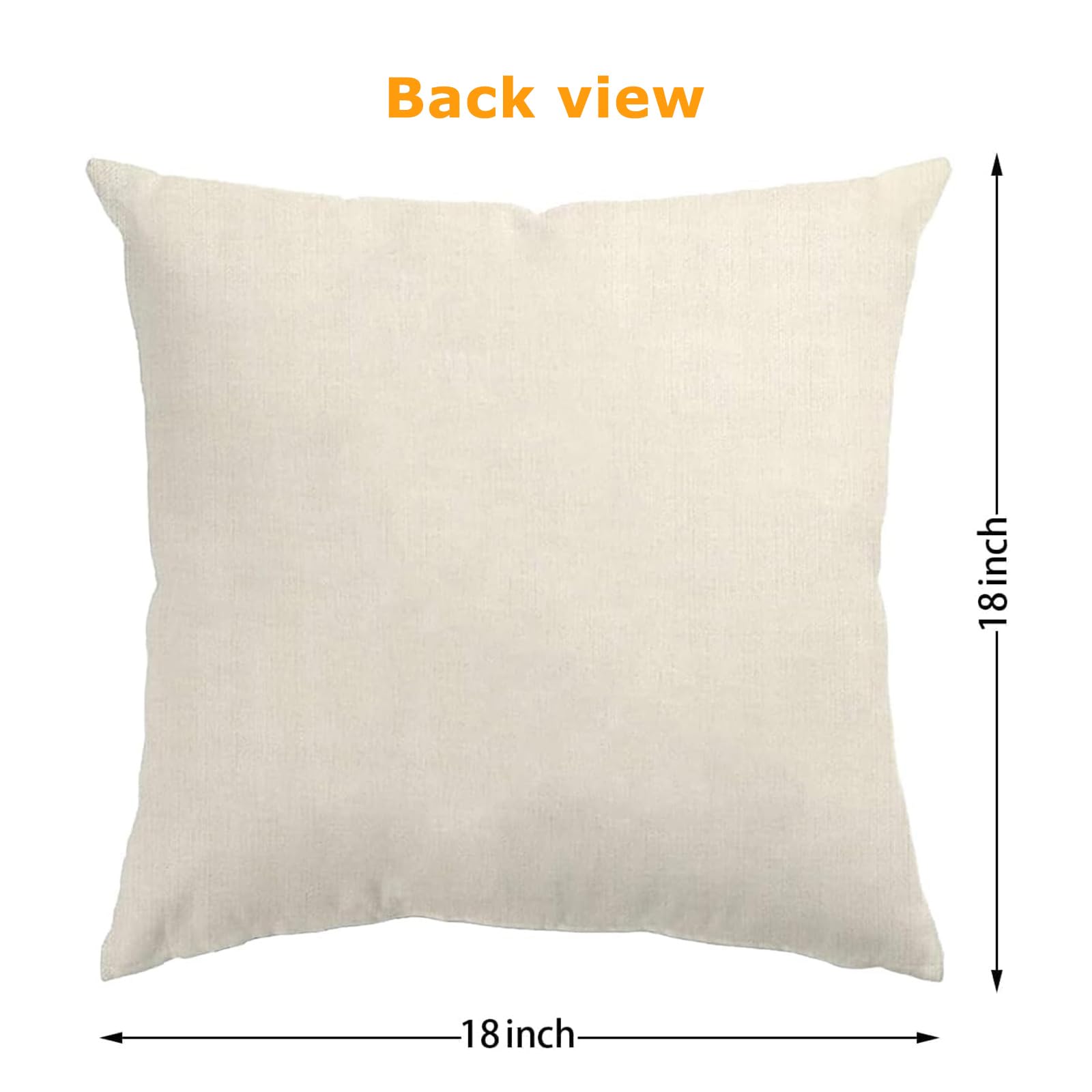 ONFAON Grandpa Gifts,Grandpa's Spot Throw Pillow Covers 18x18 Inch,Put Phone Glasses and Remote Control Pillowcase,Birthday Christmas Thanksgiving Day Gifts for Grandpa Stepdad,3-Pocket