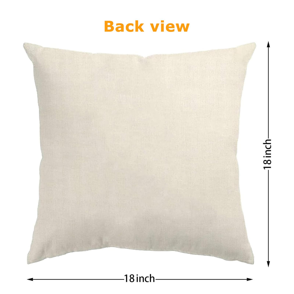 ONFAON Grandpa Gifts,Grandpa's Spot Throw Pillow Covers 18x18 Inch,Put Phone Glasses and Remote Control Pillowcase,Birthday Christmas Thanksgiving Day Gifts for Grandpa Stepdad,3-Pocket