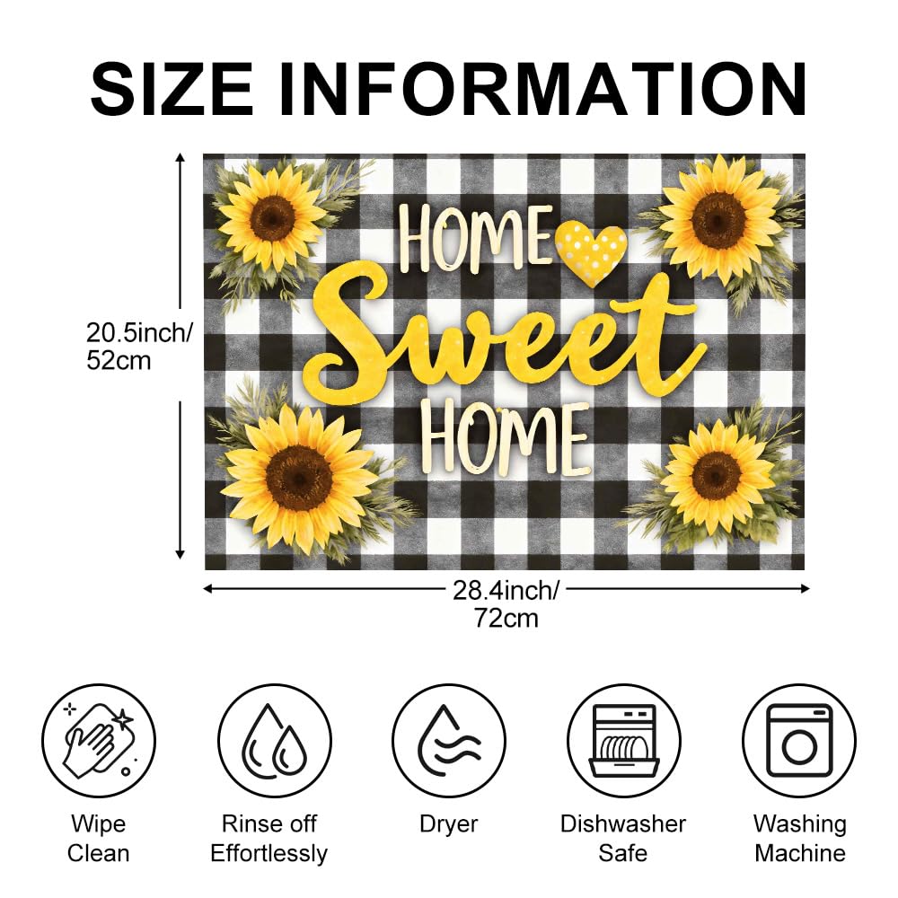 Stove Mat 28.35 x 20.47 Inch Christmas Fireplace and Tree Design Cozy Living Room Holiday Scene Decorative Kitchen Countertop Cover Reusable Flexible Mat for Gas Range Electric Stove Home Winter Décor