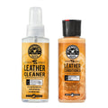 Chemical Guys Leather Cleaner and Conditioner Kit - Car Cleaner and Conditioner, Safely Cleans & Conditions Leather Car Interiors, Furniture, Shoes, Boots, Bags, Apparel & More, 2 Bottles (16 oz Each)