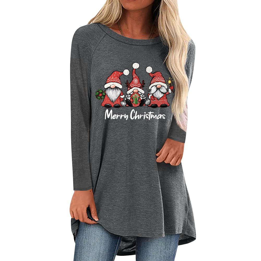 Womens Long Tunics or Tops to Wear with Leggings Short/Long Sleeve Blouses Shirts