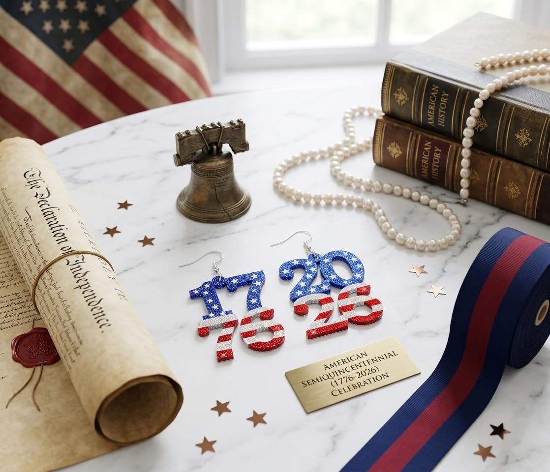 Halloween, Christmas, 4th of July Patriotic Earrings, Holiday Earrings Independence Day Stud Dangle Drop Earrings Hook Fashion Jewelry Gift for Women