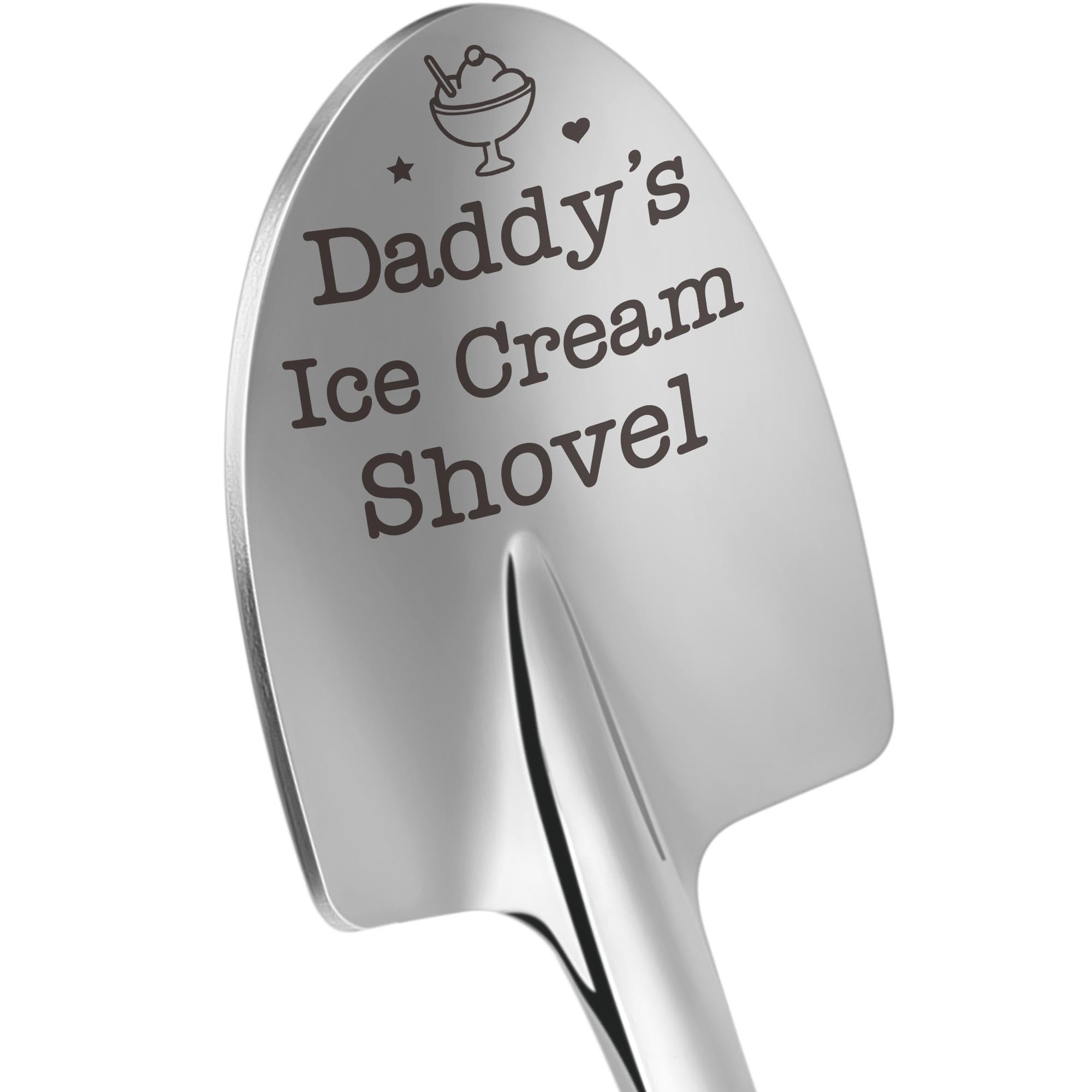 Funny Gifts for Mom Mothers Day - Mom Mother's Day Birthday Gifts from Daughter Son Kids Mom's Ice Cream Shovel Spoon Scoop Gift for Mother-in-law Mama Mommy Anniversary Present Ideas Kitchen Gadgets