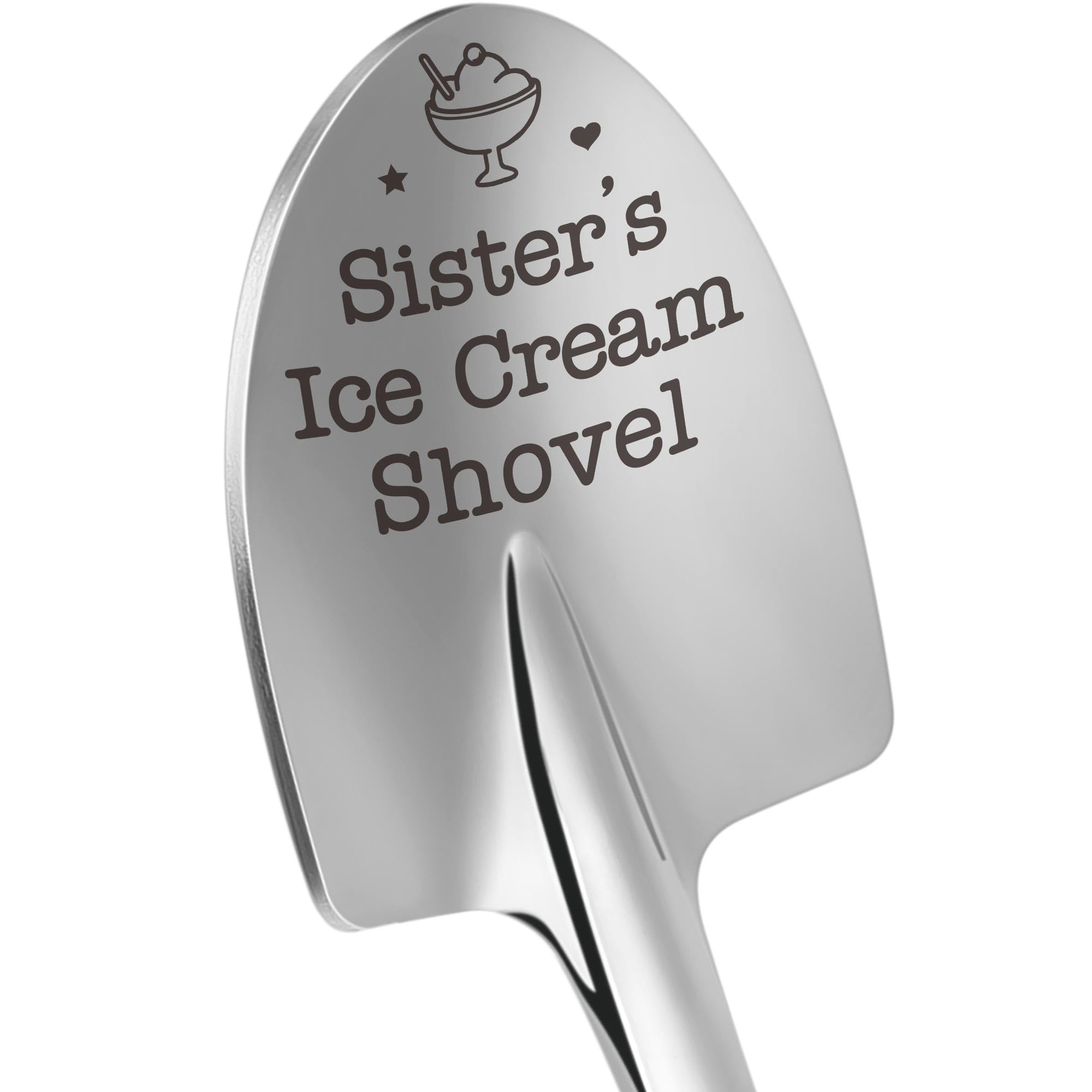 Funny Gifts for Mom Mothers Day - Mom Mother's Day Birthday Gifts from Daughter Son Kids Mom's Ice Cream Shovel Spoon Scoop Gift for Mother-in-law Mama Mommy Anniversary Present Ideas Kitchen Gadgets