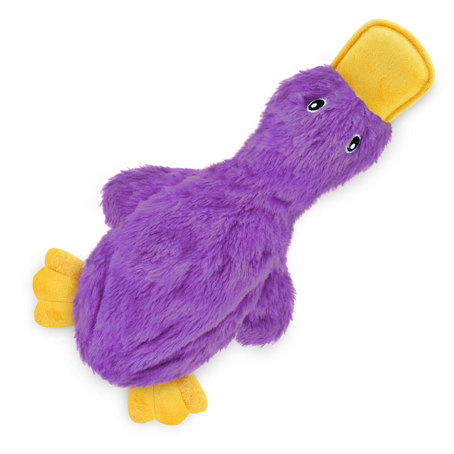 Best Pet Supplies Squeaky Dog Toys with Soft Durable Fabric for Small, Medium and Large Pets Interactive Toy for Indoor Play, Supports Active Biting and Play - 4 Figures, Small