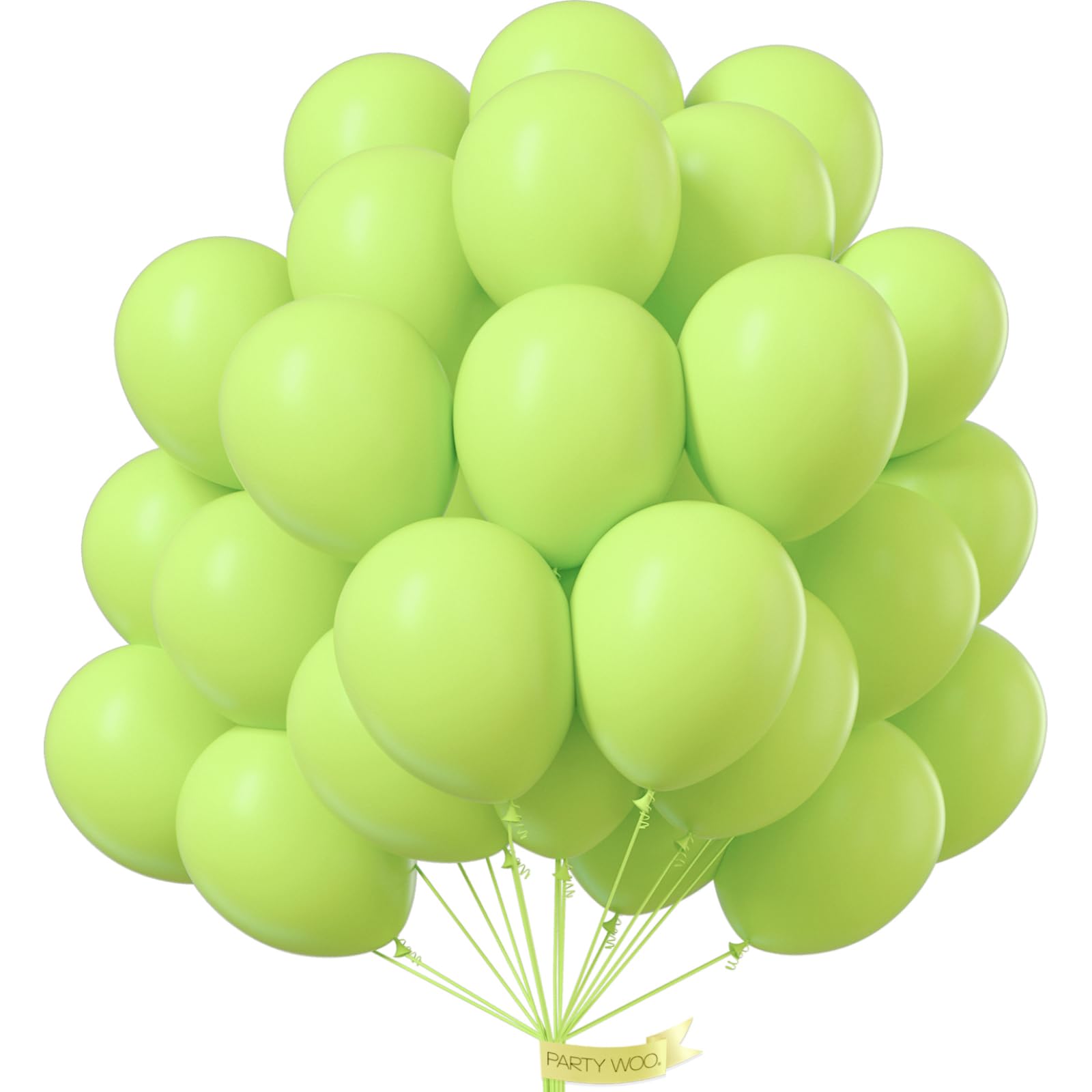 PartyWoo Gold Balloons 100pcs 12 Inch Gold Latex Helium Balloons for Birthday Wedding Anniversary Baby Shower Graduation Bachelorette Retirement Engagement Tea Casino Disco Party Decorations Gold-G101