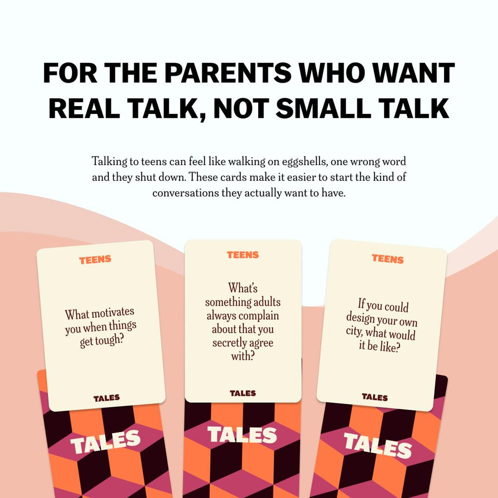 TALES 150 Life Story Interview Kit, Conversation Cards, for Grandparents, Parents, Families, Adults, Game Night, Road Trips, Dinner Table, Getting to Know You (New Edition)