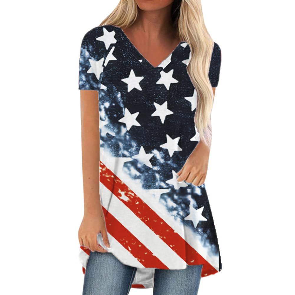 Womens Long Tunics or Tops to Wear with Leggings Short/Long Sleeve Blouses Shirts