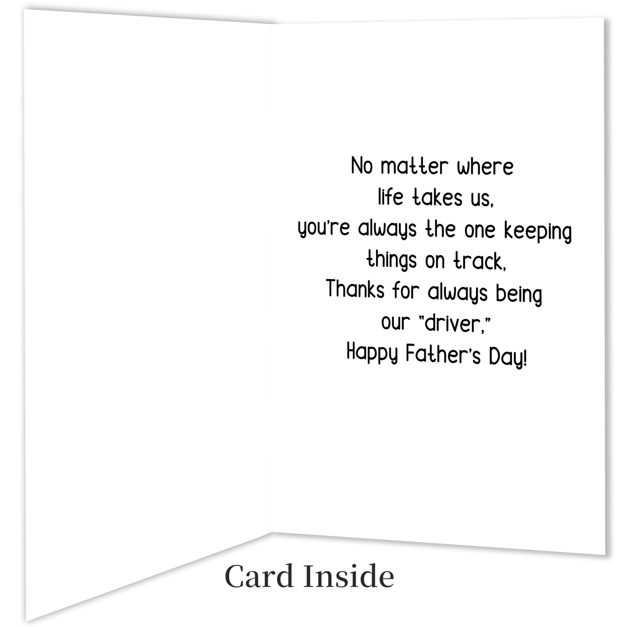 IDU Fathers Day Card, Funny Fathers Day Cards Gifts Decorations for Dad from Daughter, Happy Father's Day Cards Gifts Ideas with Envelope, Cute Humor Like Father Like Daughter Card