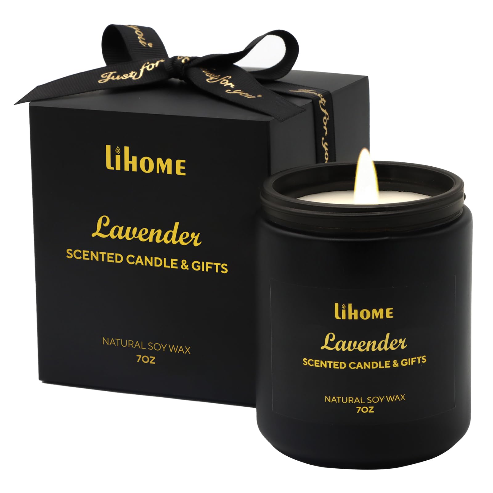 Christmas Candles - Christmas Gifts for Women, Aromatherapy Candle for Home Scented, Natural Soy Wax Vanilla Scented Candles