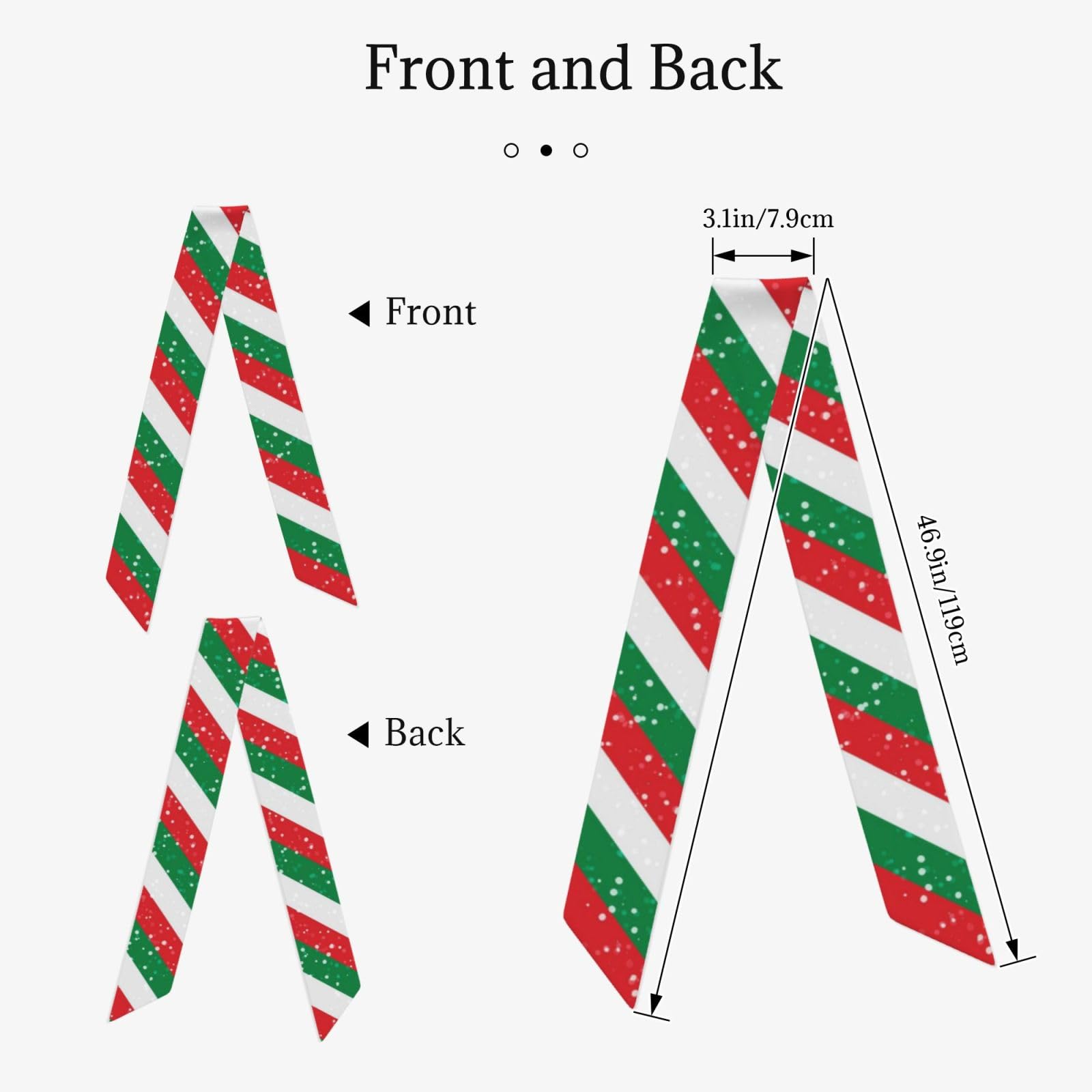 Purse Scarf Handbags For Women Scarfs Bags Band Hair Neck Scarves Silky Long Thin Satin Headscarf Fashion