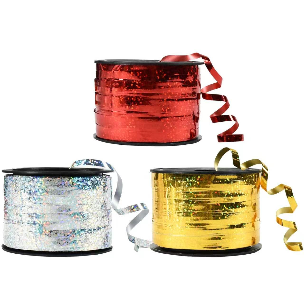 BEISHIDA 12 Assorted Colors Curling Ribbons Set,Rainbow Balloons Strings,1/5 ''Thin 264yds for Gift Wrapping Birthday Wedding Halloween Christmas Party Decoration (MIX-RIBBON-01)