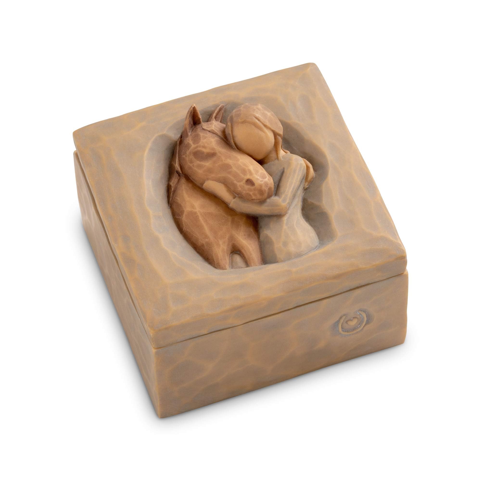 Willow Tree Grandmother, Love that Transcends the Years, Box for Jewelry and Treasures, Reminder of Those you Love who Call you Grandma, Sculpted Hand-Painted Keepsake Box