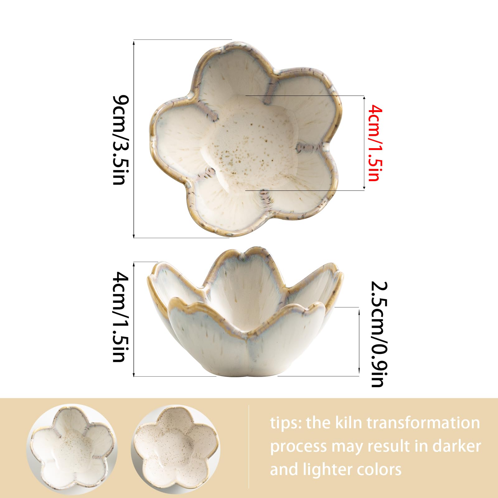 Flower Ring Holder Dish, Ceramic Jewelry Tray Dish, Small Trinket Dish, Jewelry Plate Bowl, Cute Jewlery Ring Holder Dish, Aesthetic Room Decor, Christmas Birthday Gifts for Women, 1 pack (blue)