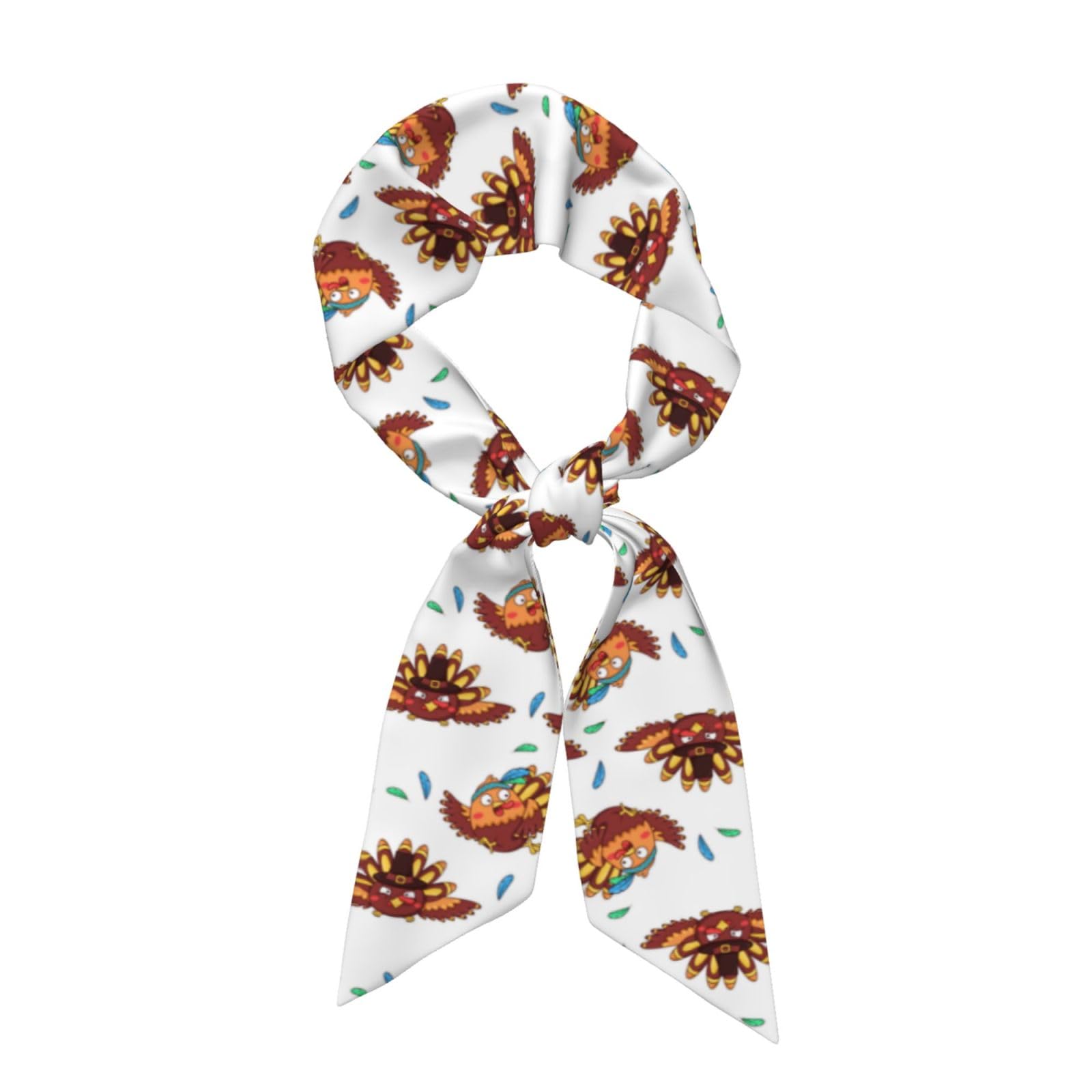 Purse Scarf Handbags For Women Scarfs Bags Band Hair Neck Scarves Silky Long Thin Satin Headscarf Fashion