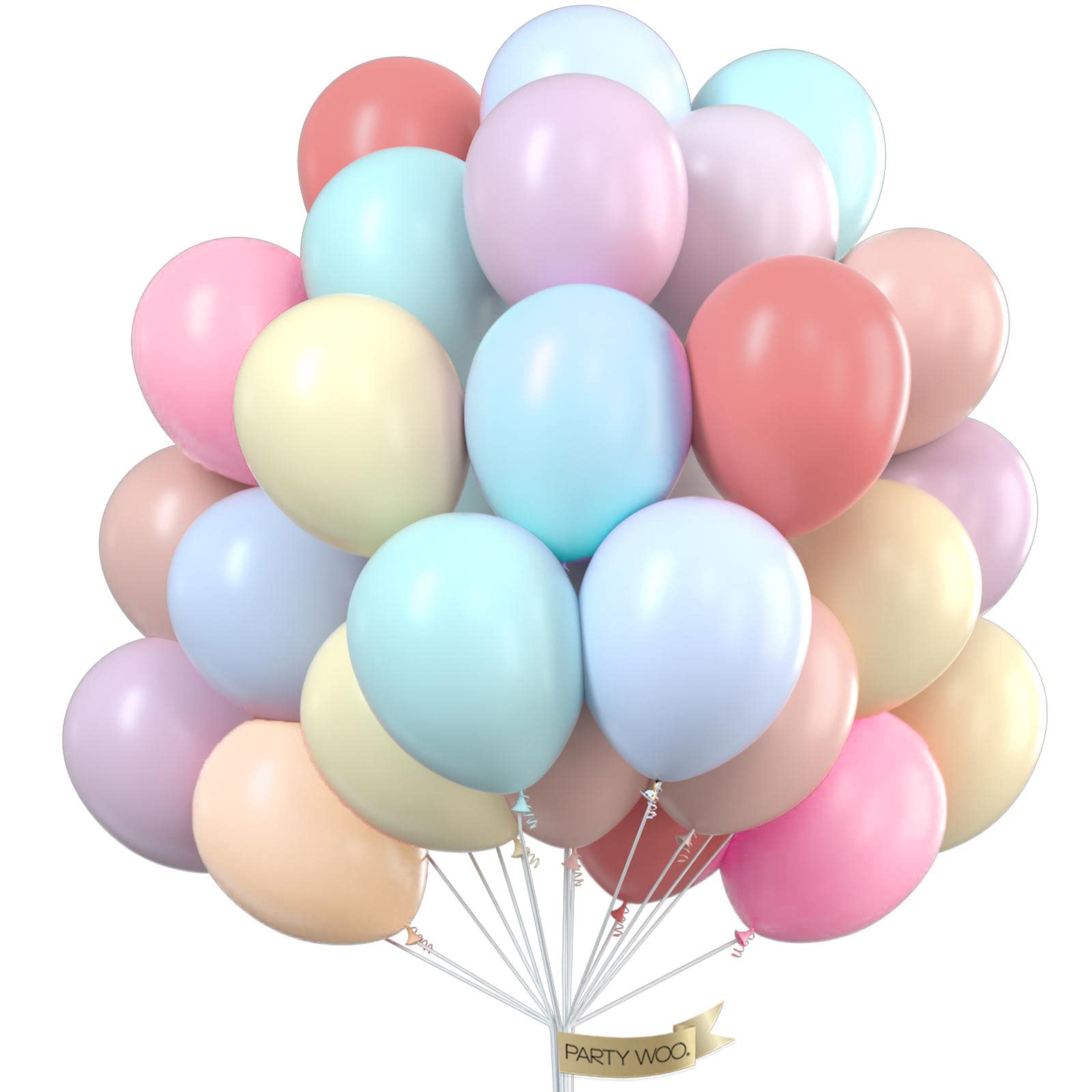 PartyWoo Metallic Green Balloons 50pcs 12 Inch Metallic Apple Green Latex Helium Balloons for Graduation Spring Forest Summer Wedding Engagement Baby Shower Birthday Party Decorations Green-G121
