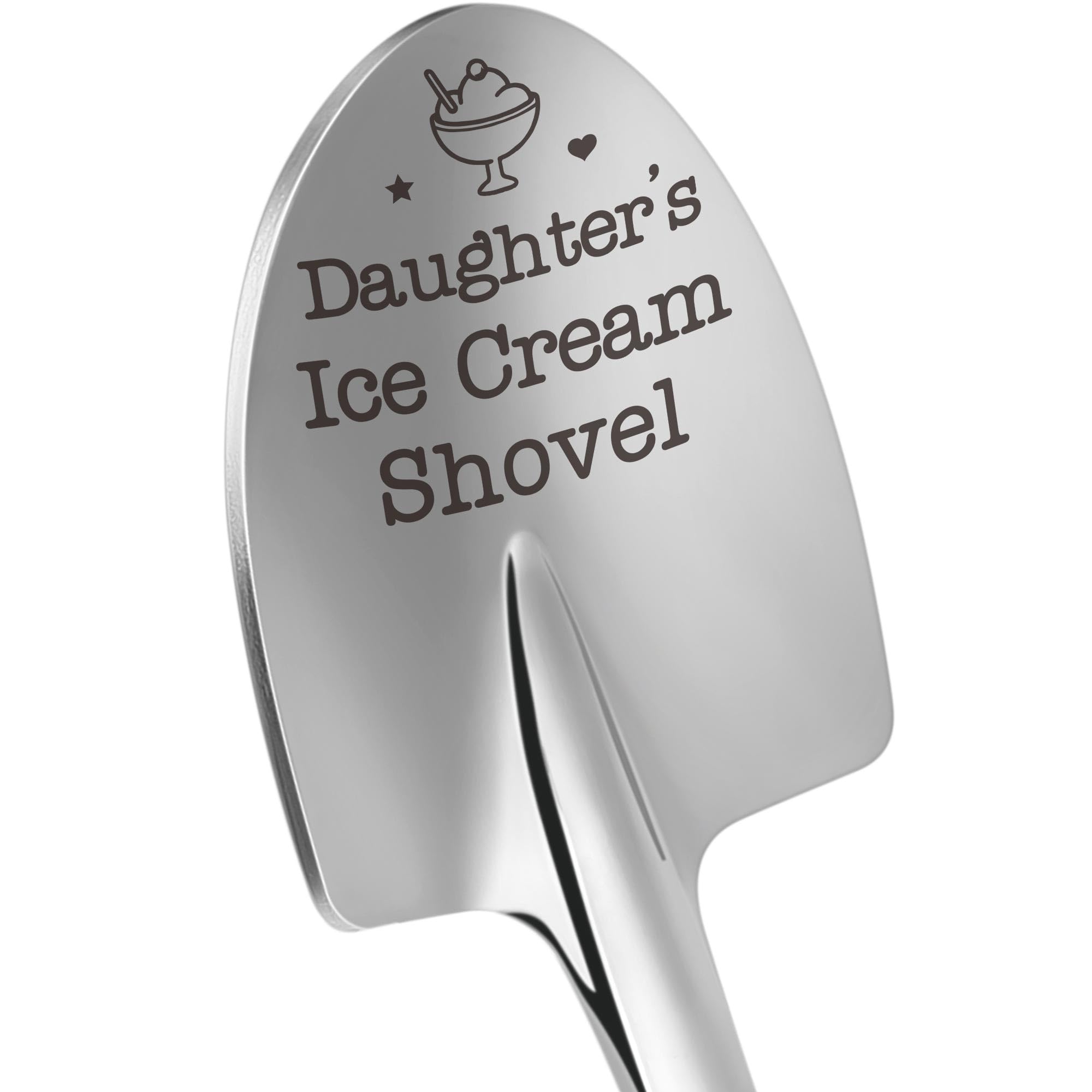 Funny Gifts for Mom Mothers Day - Mom Mother's Day Birthday Gifts from Daughter Son Kids Mom's Ice Cream Shovel Spoon Scoop Gift for Mother-in-law Mama Mommy Anniversary Present Ideas Kitchen Gadgets